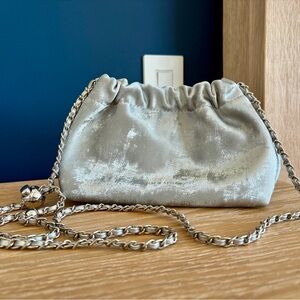 Elegant Silver Chain Bag